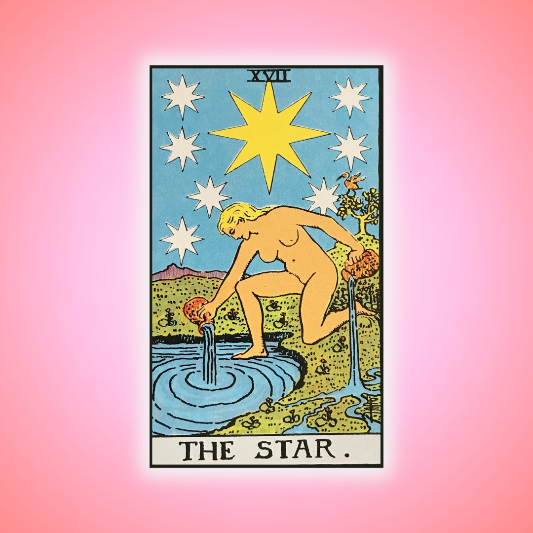 The Star tarot card